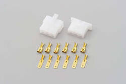 connector set, 6P, 250-type, locking type, male and female