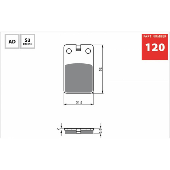 GOLDFREN KLOCKI 120 AD