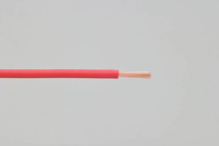 colored wire, AVS2.0, red, 1m