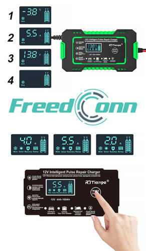 FreedConn Battery charger green RJ-C 120501A