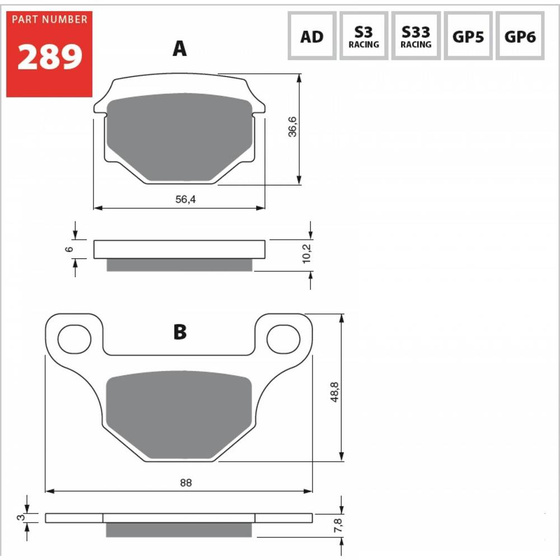 GOLDFREN KLOCKI 289 AD