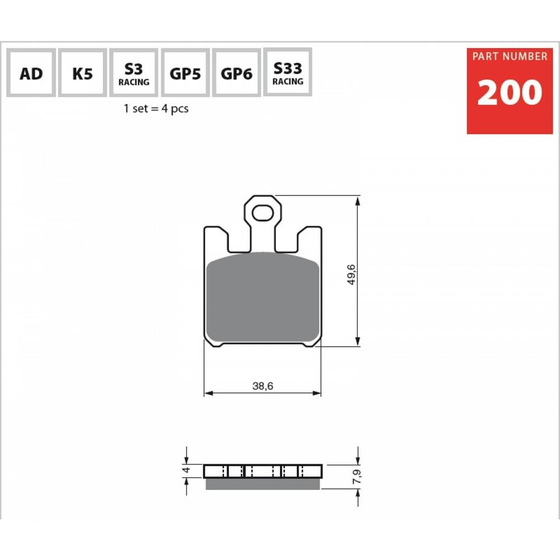 GOLDFREN KLOCKI 200 S33