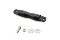 Wspornik kierownicy ze stopu aluminium anodowany na kolor czarny 100 mm