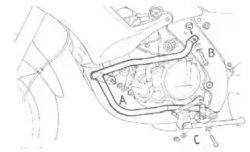 Aprilia Pegaso 650/Garda (1997-2004) Gmol silnika