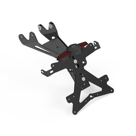 Fox license plate support kit