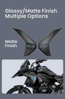 LOBOO Panel chłodnicy z włókna węglowego (czarny mat) do BMW R1300GS (2023-) (10.3.32131.002.11)