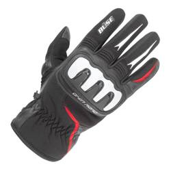 Rękawice motocyklowe BUSE Open Road Sport czarno-czerwone 14