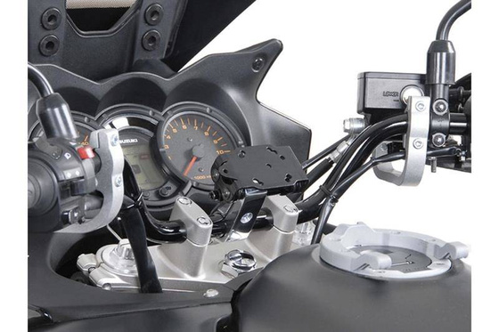 UCHWYT GPS NA KIEROWNICĘ 25,4MM SW-MOTECH SILVER