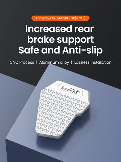 LOBOO Szerokie podnóżki do BMW G310GS, F750GS, F850GS, S1000XR, RI200GS, R1200GS, R1250GS, R1250GS Adventure, R1300GS (10.3.0401