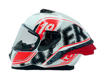 Kask Motocyklowy LAZER RAFALE SR EVO Pixel (kol. Biały - Czarny - Czerwony) rozm. XL