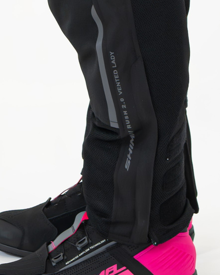 RUSH 2.0 LADY VENT PNT BLK XS