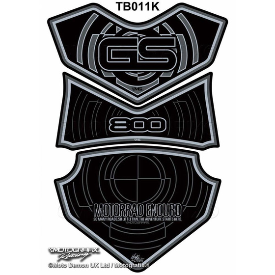 MOTOGRAFIX TANKPAD BMW F800GS 2008-12 TB011K