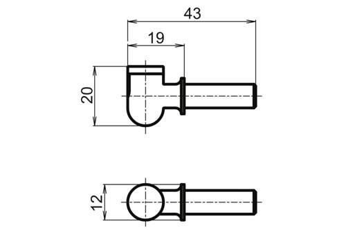 Daytona LEDowe kierunkowskazy "D-LIGHT MINI3", czarne 80826