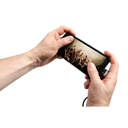 38838 Cable 90° Usb > Lightning - 100 cm – White