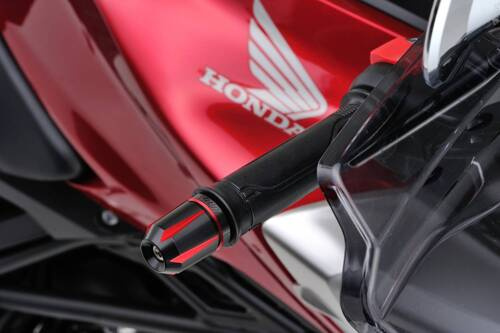 HANDLEBAR END "TKM-2" RED / 2PCS