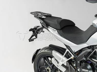 ZESTAW KUFRÓW BOCZNYCH TRAX ADV I STELAŻY SW-MOTECH MULTISTRADA 1200/S (10-14), BLACK 45/45L