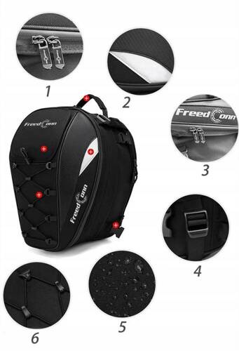ZC099 backpack for motorbike/scooter use – 37 liters