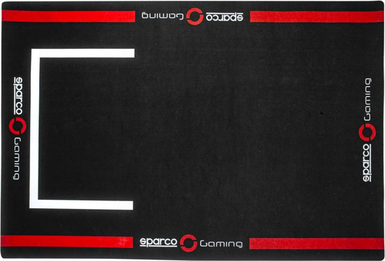 Sparco floor mat under the Sparco Evolve seat