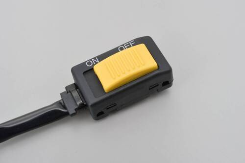 ON/OFF SWITCH, SLIDE TYPE, YELLOW