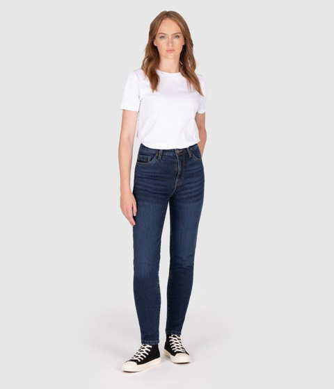Women's Colton Skinny Stone Wash Indigo - regular