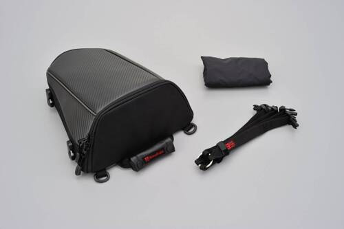 "HENLYBEGINS" SEAT BAG 4L DH-708 BLACK/CARBON