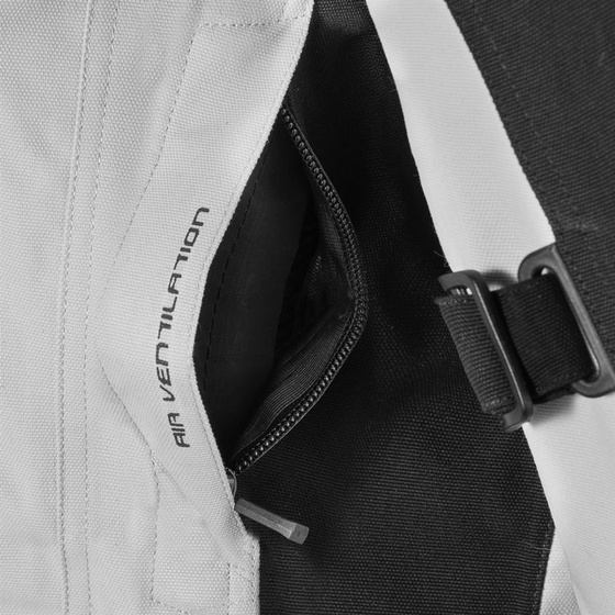 Kurtka motocyklowa BUSE Grado jasno szara-czarna 52