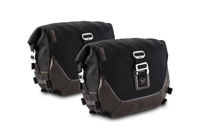 ZESTAW SAKW I STELAŻY LEGEND GEAR SW-MOTECH TRIUMPH THRUXTON 900 (04-15)/BONNEVILLE SE(04-16) BROWN