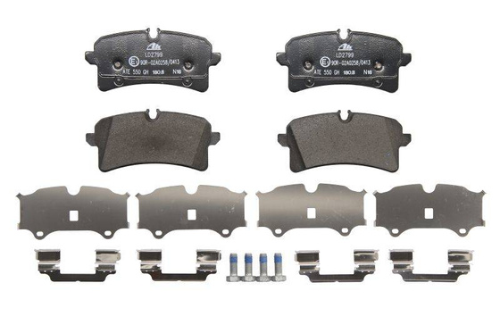 Klocek hamulcowy kpl. ceramiczny tył BENTLEY MULSANNE PORSCHE MACAN 2.0-6.8 02.14-