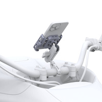 Regulowany uchwyt na telefon (63-97mm) z mocowaniem na kulę 1 cal Outplorer PH10