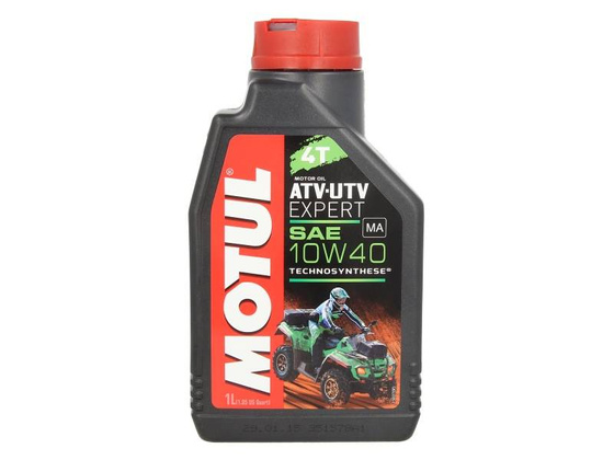 Olej do silników 4T 4T MOTUL ATV-UTV Expert SAE 10W40 1l SM JASO MA Półsyntetyczny
