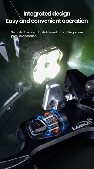 LOBOO Dźwignia hamulca tylnego ze zintegrowanym przełącznikiem świateł (10.1.10862.001.01)