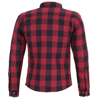 Koszula bawełniana damska BUSE M11 Karo czerwona 40