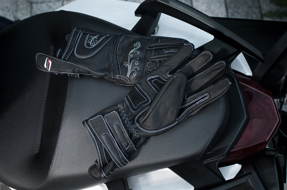 Motorcycle Leather Suit DAINESE AVRO D2 2 PCS 