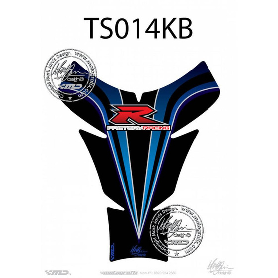 MOTOGRAFIX TANKPAD SUZUKI GSXR 600/750/1000 2005-2008 TS014KB