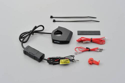 89372 POWER SUPPLY USB SLIM 2X USB FOR MOTORCYCLE HANDLEBAR