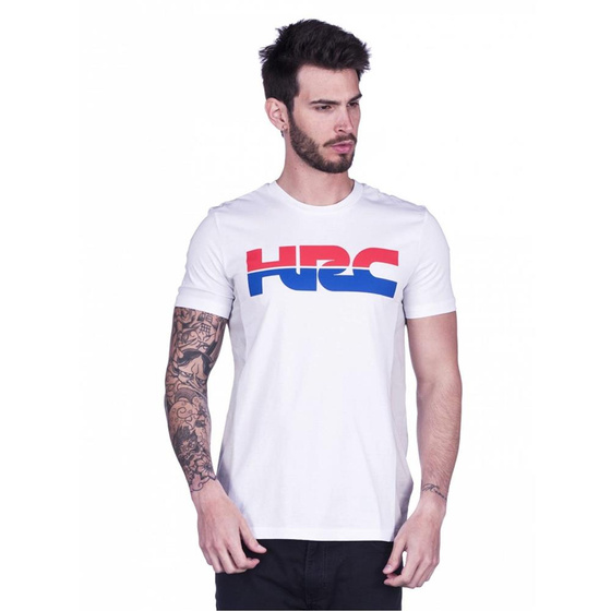 GP T-SHIRT HRC RACING WHITE ROZMIAR L