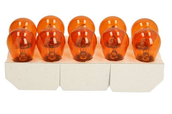 Żarówka (Karton 10szt.) PY21W 24V 21W BAU15S cokołowa, do 100% większa jasność, do 2 razy dłuższa żywotność Truckstar Pro Plus 100%, pomarańczowa