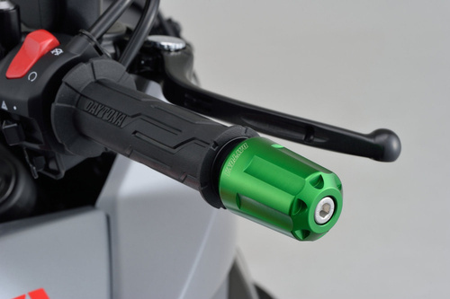 Końcówka kierownicy HEAVY WEIGHT REVOLVER m8 zielony