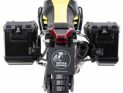 Aprilia Tuareg 660 (2022) stelaż CUTOUT i kufry boczne Xplorer kolor czarny