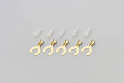 C-shaped terminal set, dia.8, set of 5, for hand tool