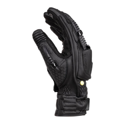 Motorcycle Gloves KNOX Hand Armour Handroid POD All Black Mk5