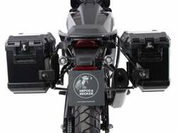 Harley-Davidson Pan America 1250/Spe 2021-2023 Stelaż Cutout + czarne kufry boczne Xplorer