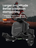 LOBOO Uchwyt na telefon PH06 (z modułem ładowania, pod lusterko, ≤10.2mm) (10.3.08006.003.11)