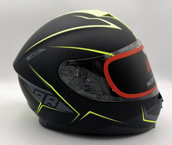 Kask Motocyklowy LAZER VERTIGO EVO Race (kol. Czarny - Żółty) rozm. 2XL