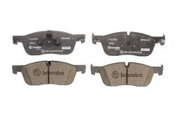 Klocki hamulcowe tuningowe (XTRA), Przód, homologacja na ulicę: Tak, JAGUAR E-PACE LAND ROVER DISCOVERY SPORT, RANGE ROVER EVOQUE 2.0-2.2D 06.11-