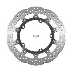 NG TARCZA HAMULCOWA PRZÓD TRIUMPH SPEED TRIPLE 1050 '11-17, STREET TRIPLE 1050 '08-'17, TROPHY 1215 '12-'18 (320X150X5MM) (5X10,5MM) WAVE PŁYWAJĄCA (ŚRODEK ALUMINIOWY)