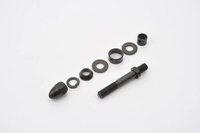 Adapter lusterka do HARLEYA 1szt M8XP1.25 czarny