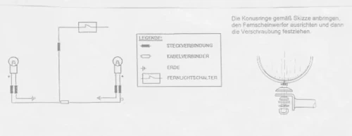 Yamaha XVS 125/250 Drag Star (2000-) twin light kit