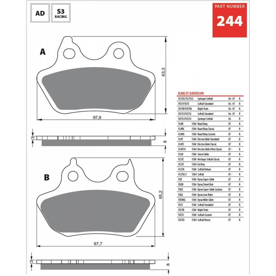 GOLDFREN KLOCKI 244 AD