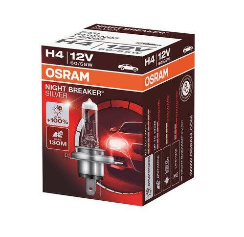 O64193NBS 12V Night Breaker Silver - H4 - 60/55W - P43t - 1 pcs – Box